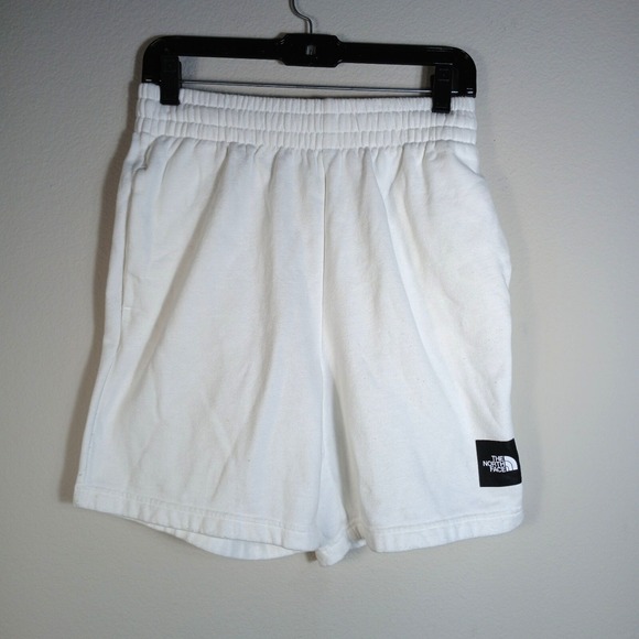 The‎ North Face Mens Sz S Never Stop shorts Drawstring White Unisex SA17 - Picture 1 of 11